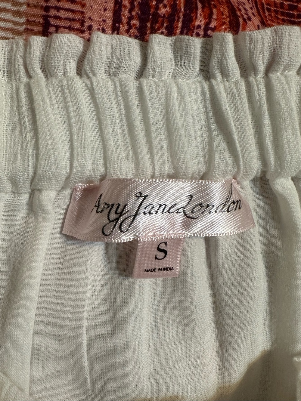 Amy Jane London Anastasia White Tiered Eyelet Ruffle Midi Skirt S Cottagecore - Picture 10 of 13